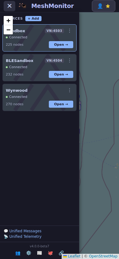 Mobile sidebar