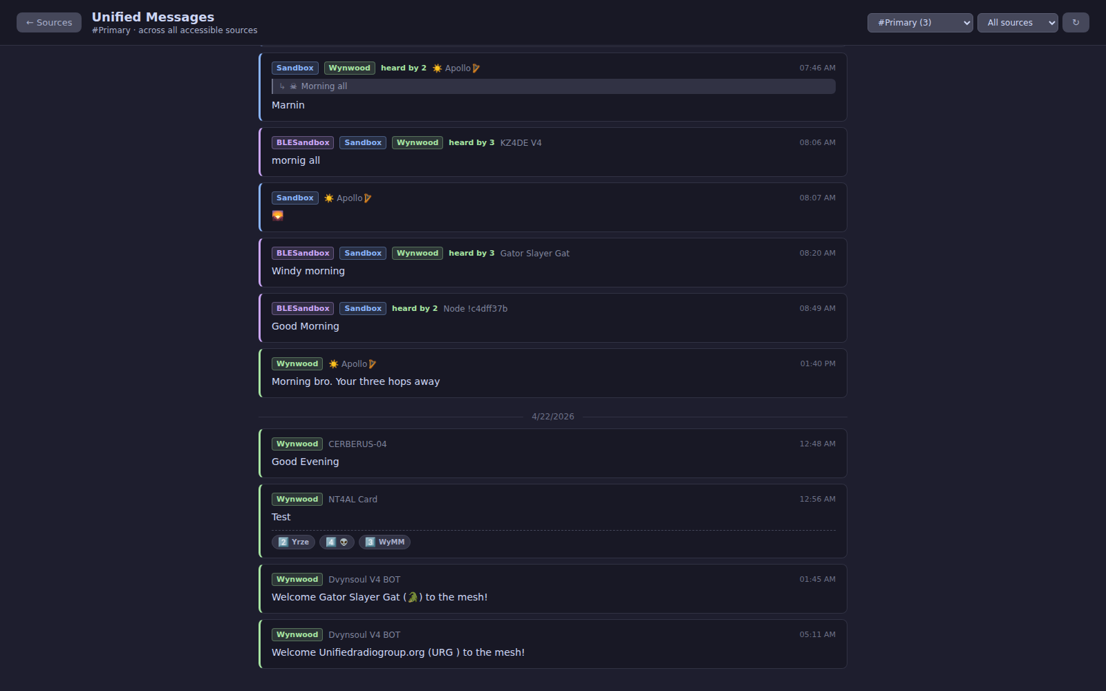 Unified Messages